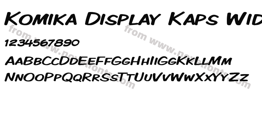 Komika Display Kaps WidePreview