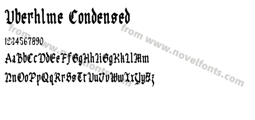 Uberhlme CondensedPreview