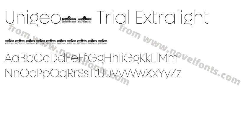 Unigeo32 Trial ExtralightPreview