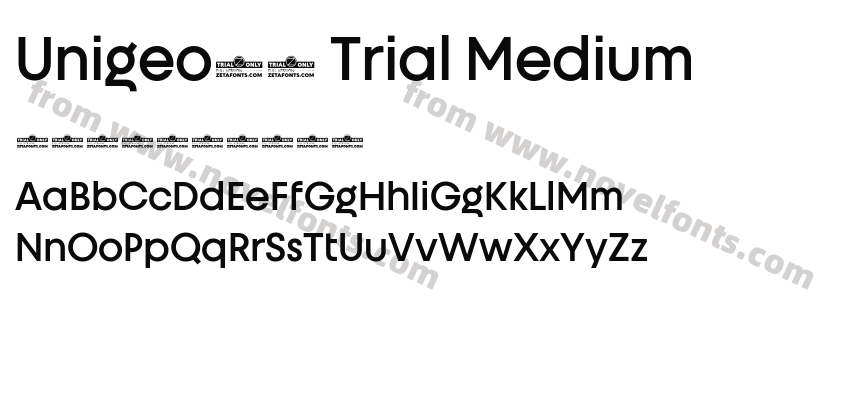 Unigeo32 Trial MediumPreview
