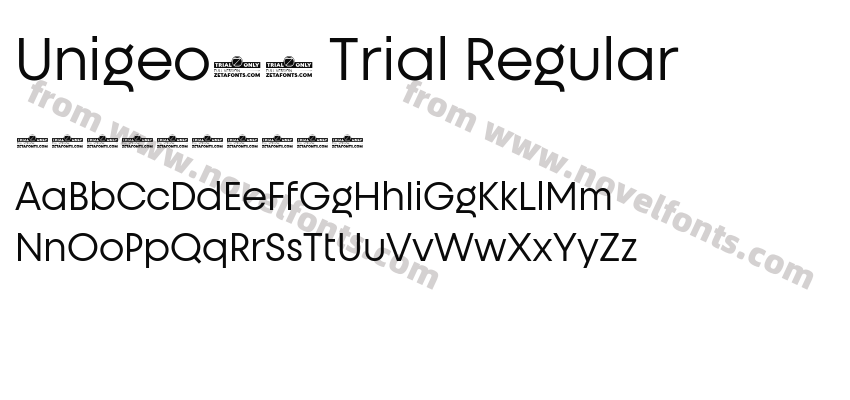Unigeo32 Trial RegularPreview