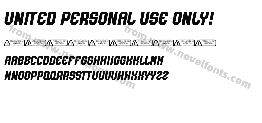 United PERSONAL USE ONLY!Preview