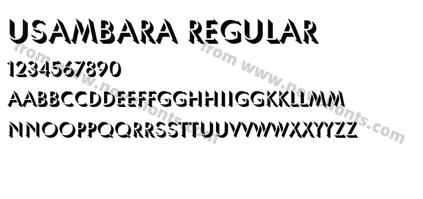 Usambara RegularPreview