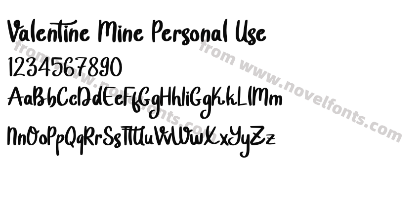 Valentine Mine Personal UsePreview