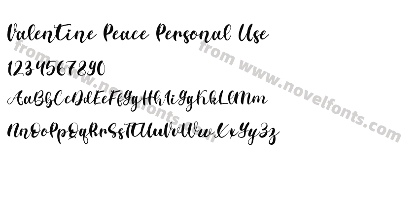Valentine Peace Personal UsePreview