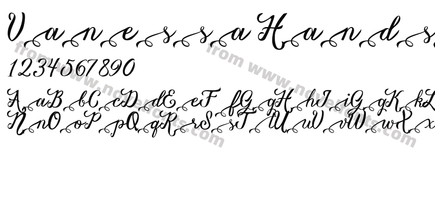 Vanessa Handscript Alt02Preview