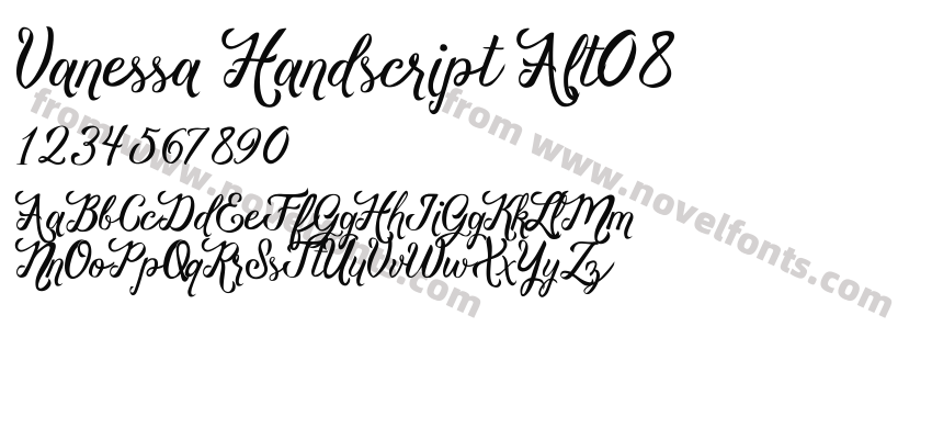 Vanessa Handscript Alt08Preview