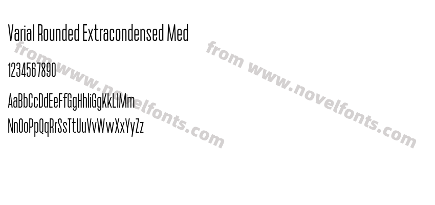 Varial Rounded Extracondensed MedPreview
