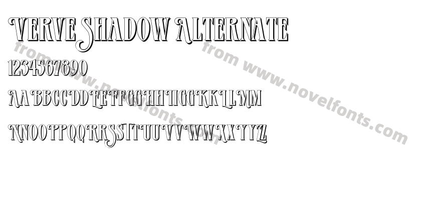 Verve Shadow AlternatePreview