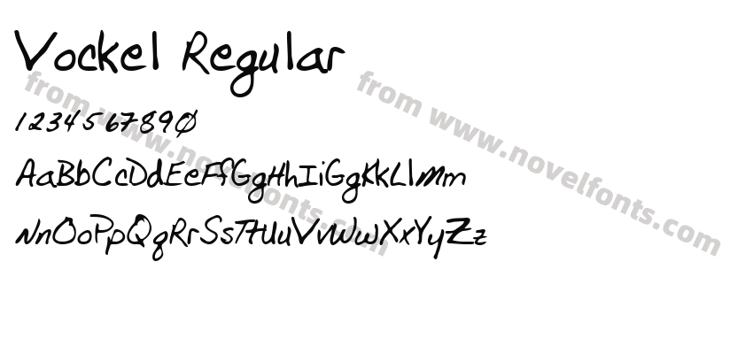 Vockel RegularPreview