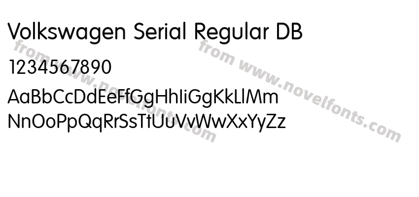 Volkswagen Serial Regular DBPreview