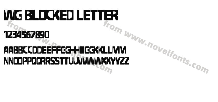 WG Blocked LetterPreview