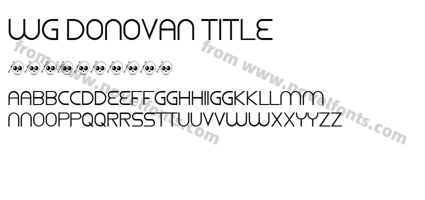 WG Donovan TitlePreview