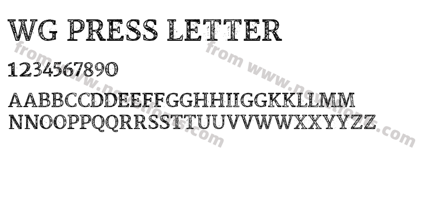 WG Press LetterPreview