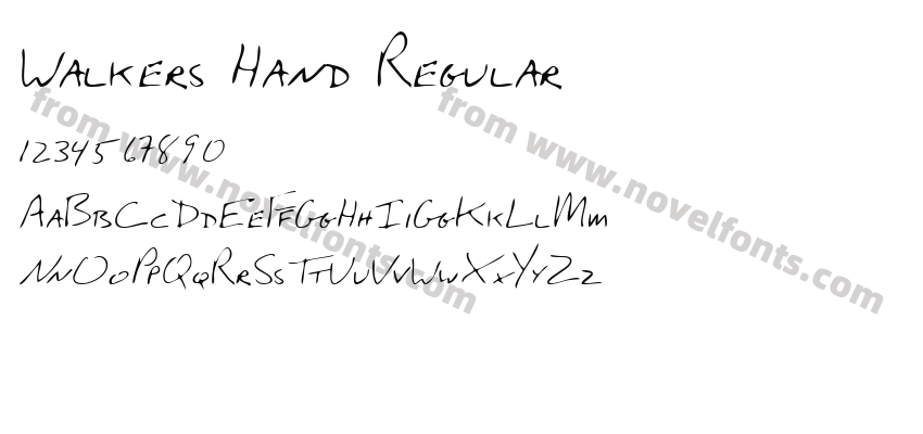 Walkers Hand RegularPreview