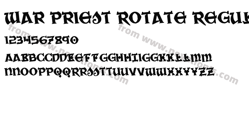 War Priest Rotate RegularPreview