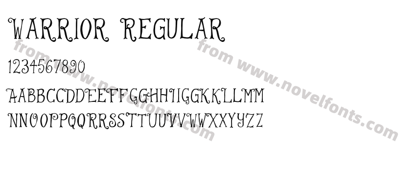 Warrior RegularPreview