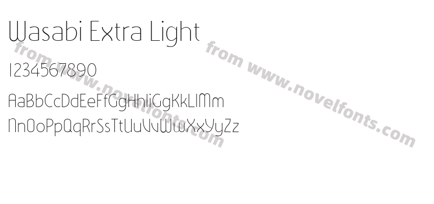 Wasabi Extra LightPreview