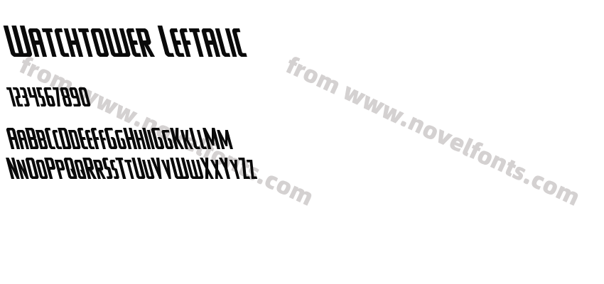 Watchtower LeftalicPreview