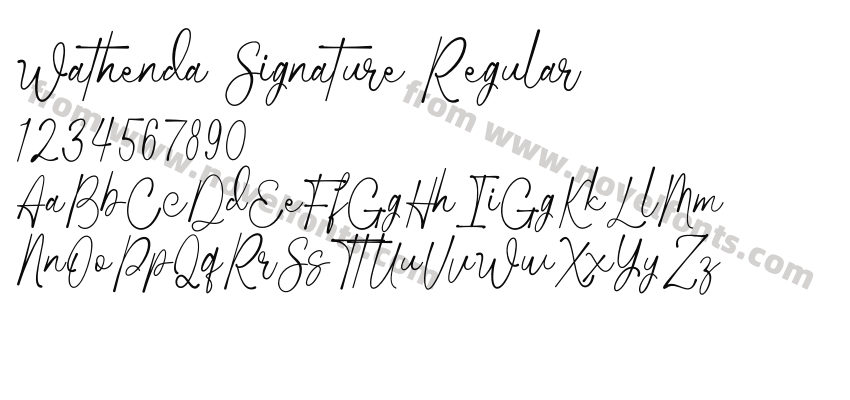 Wathenda Signature RegularPreview