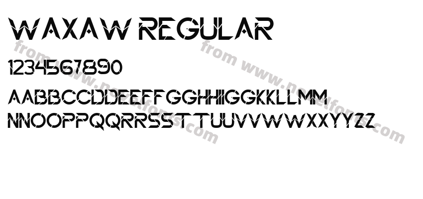 Waxaw RegularPreview