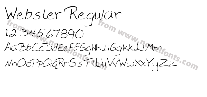 Webster RegularPreview