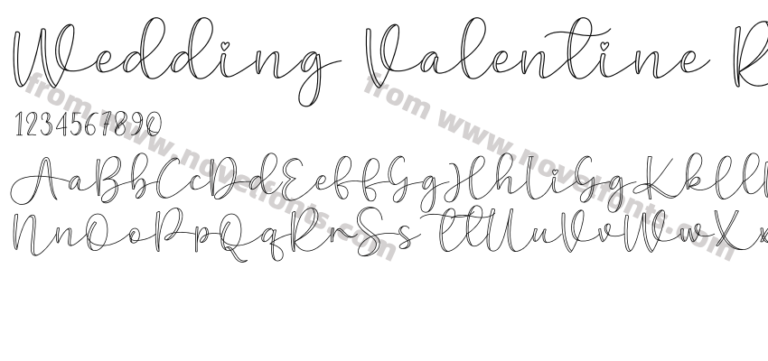 Wedding Valentine RegularPreview