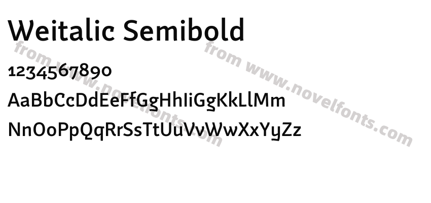 Weitalic SemiboldPreview