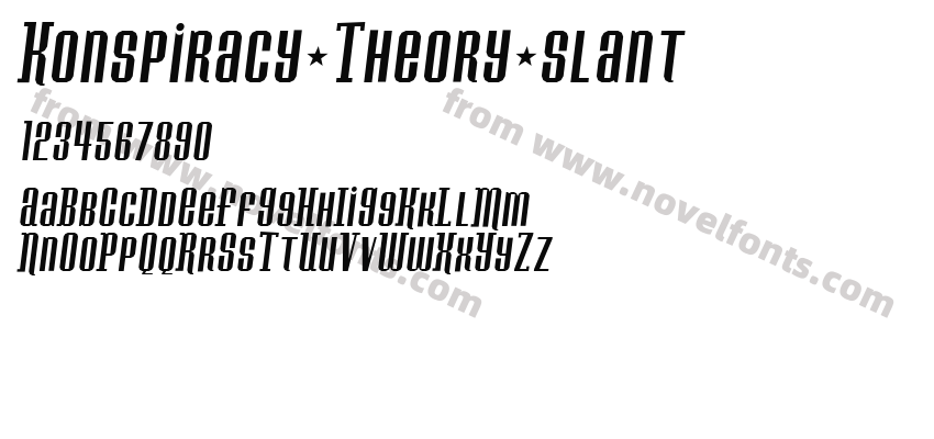 Konspiracy Theory slantPreview