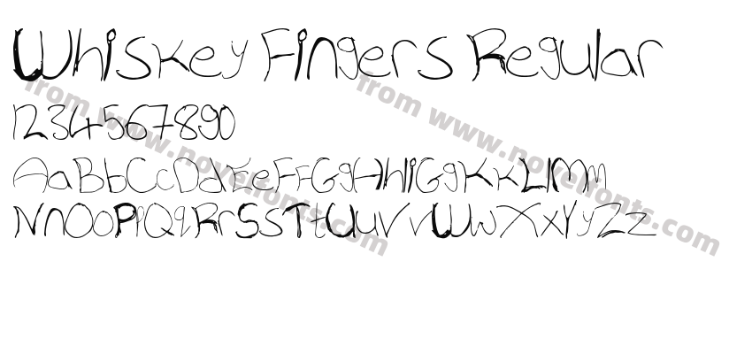 Whiskey Fingers RegularPreview
