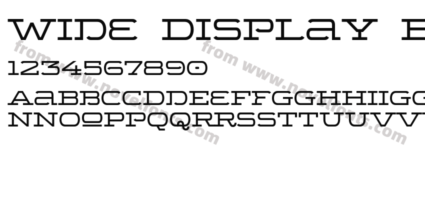 Wide Display BoldPreview