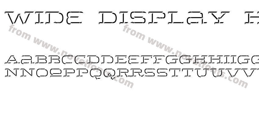 Wide Display Heavy 3D UpPreview