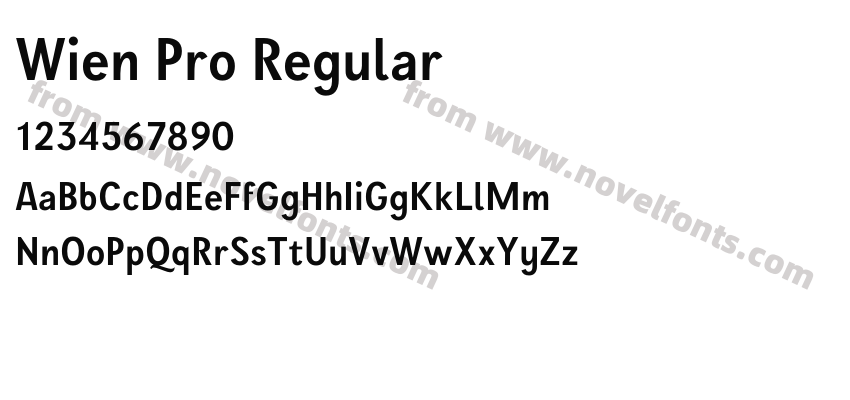 Wien Pro RegularPreview