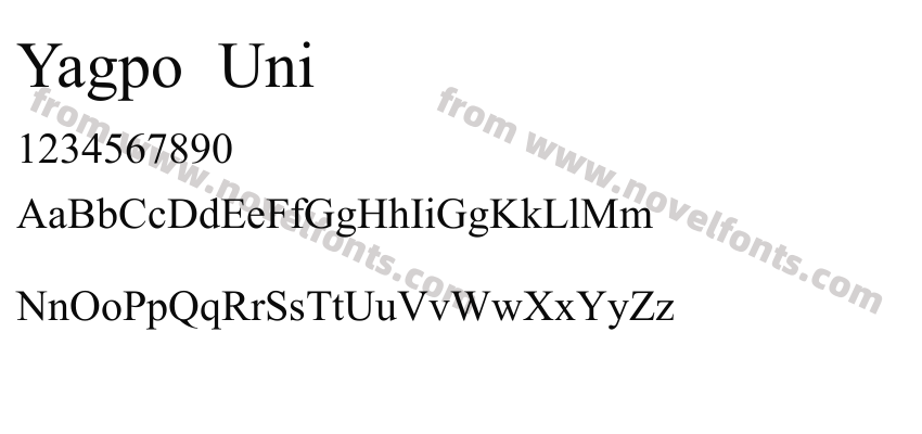 Yagpo UniPreview