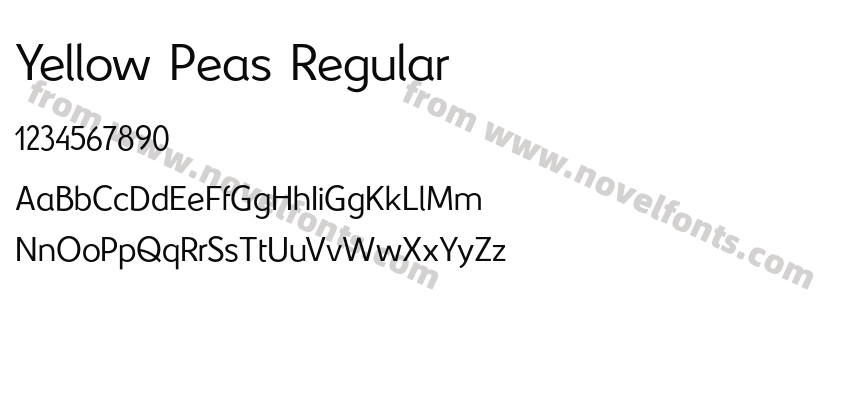 Yellow Peas RegularPreview