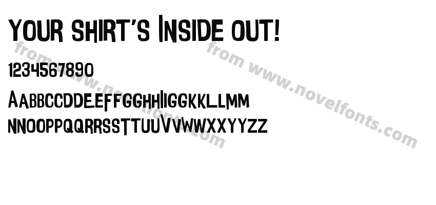 Your Shirt's Inside Out!Preview
