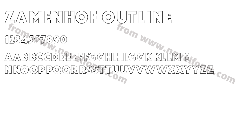 Zamenhof OutlinePreview