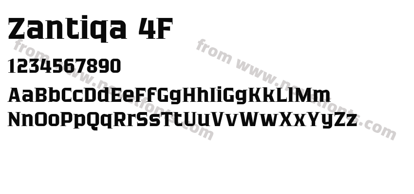 Zantiqa 4FPreview