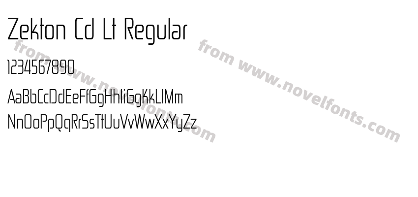 Zekton Cd Lt RegularPreview