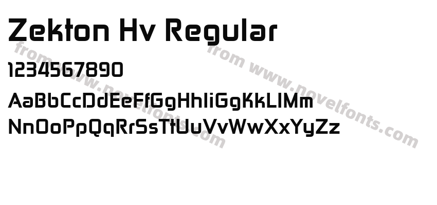 Zekton Hv RegularPreview
