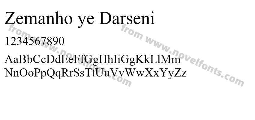 Zemanho ye DarseniPreview