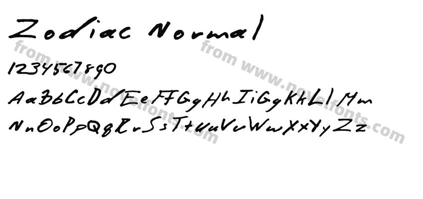Zodiac NormalPreview