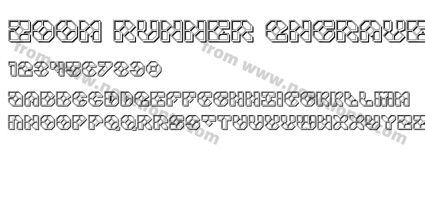 Zoom Runner EngravedPreview