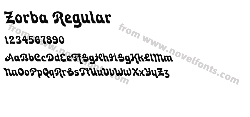 Zorba RegularPreview