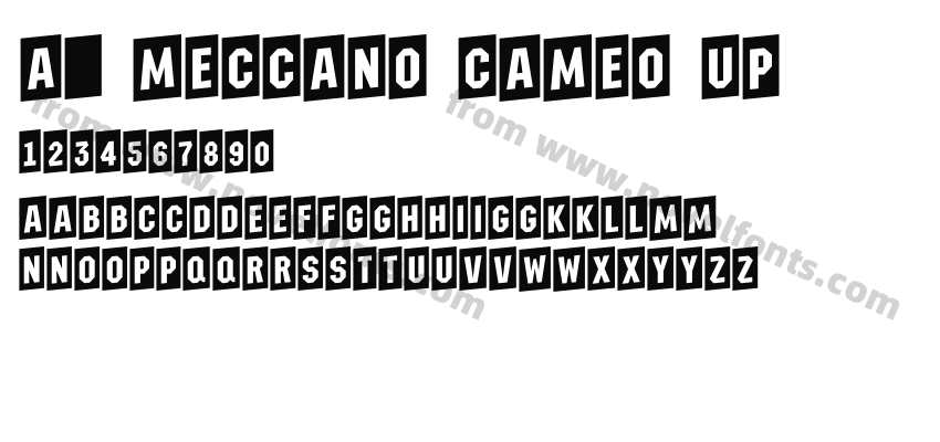 a_ Meccano Cameo UpPreview