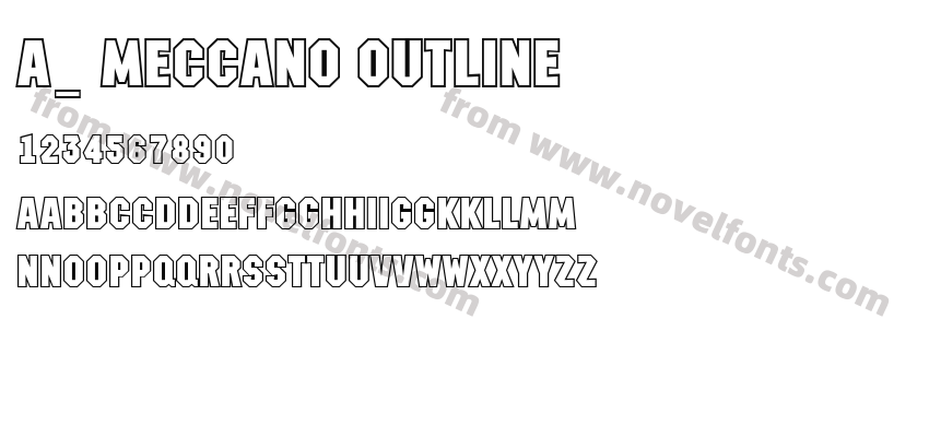 a_ Meccano OutlinePreview