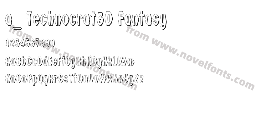 a_ Technocrat3D FantasyPreview