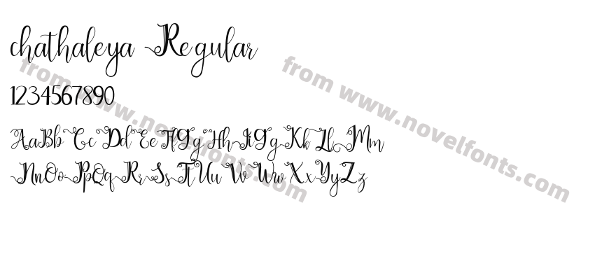 chathaleya RegularPreview