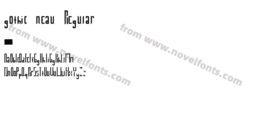 gothic neau RegularPreview