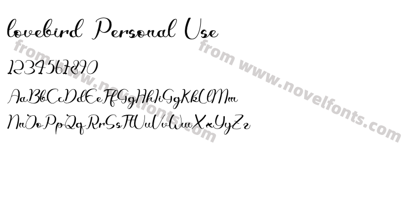 lovebird Personal UsePreview